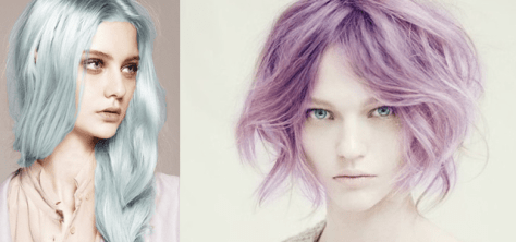 best violet metallic hair color salons nyc