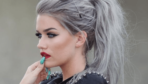 best gray silver metallic pastel hair dye salons nyc